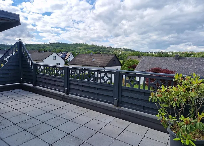 Parkblick - Wunderschoene 52qm Dachterasse - In Der Naehe Von Center Parcs 아파트 *