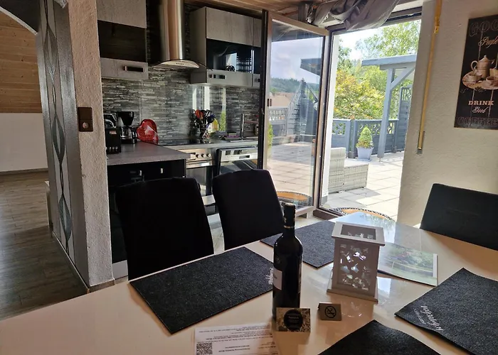 Parkblick - Wunderschoene 52qm Dachterasse - In Der Naehe Von Center Parcs Medebach